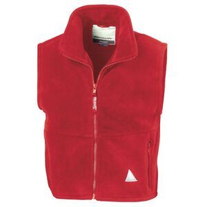 Result Childrens/Kids Polartherm Fleece Body Warmer / Red